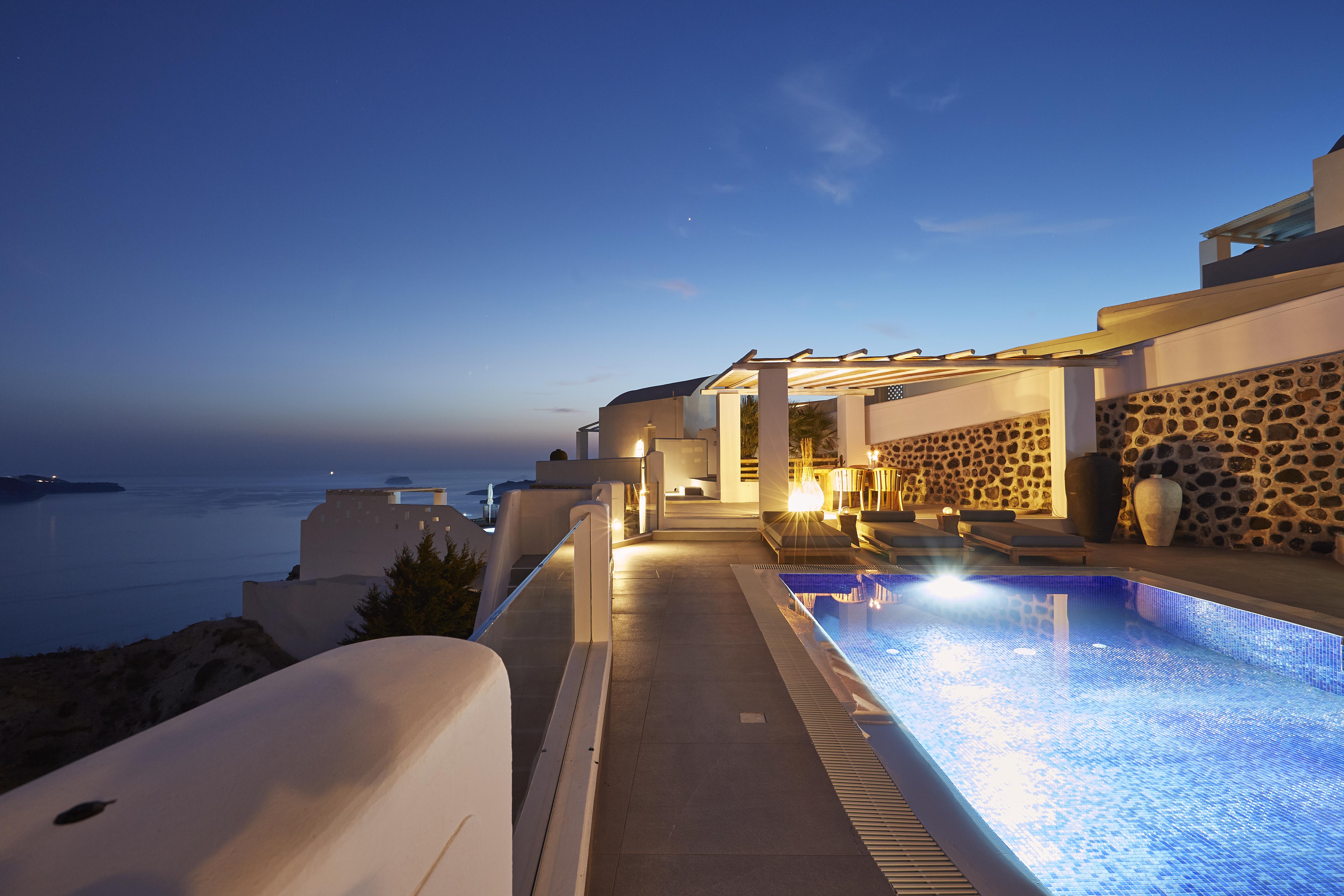 Celestia Grand Villa Fira  Dış mekan fotoğraf