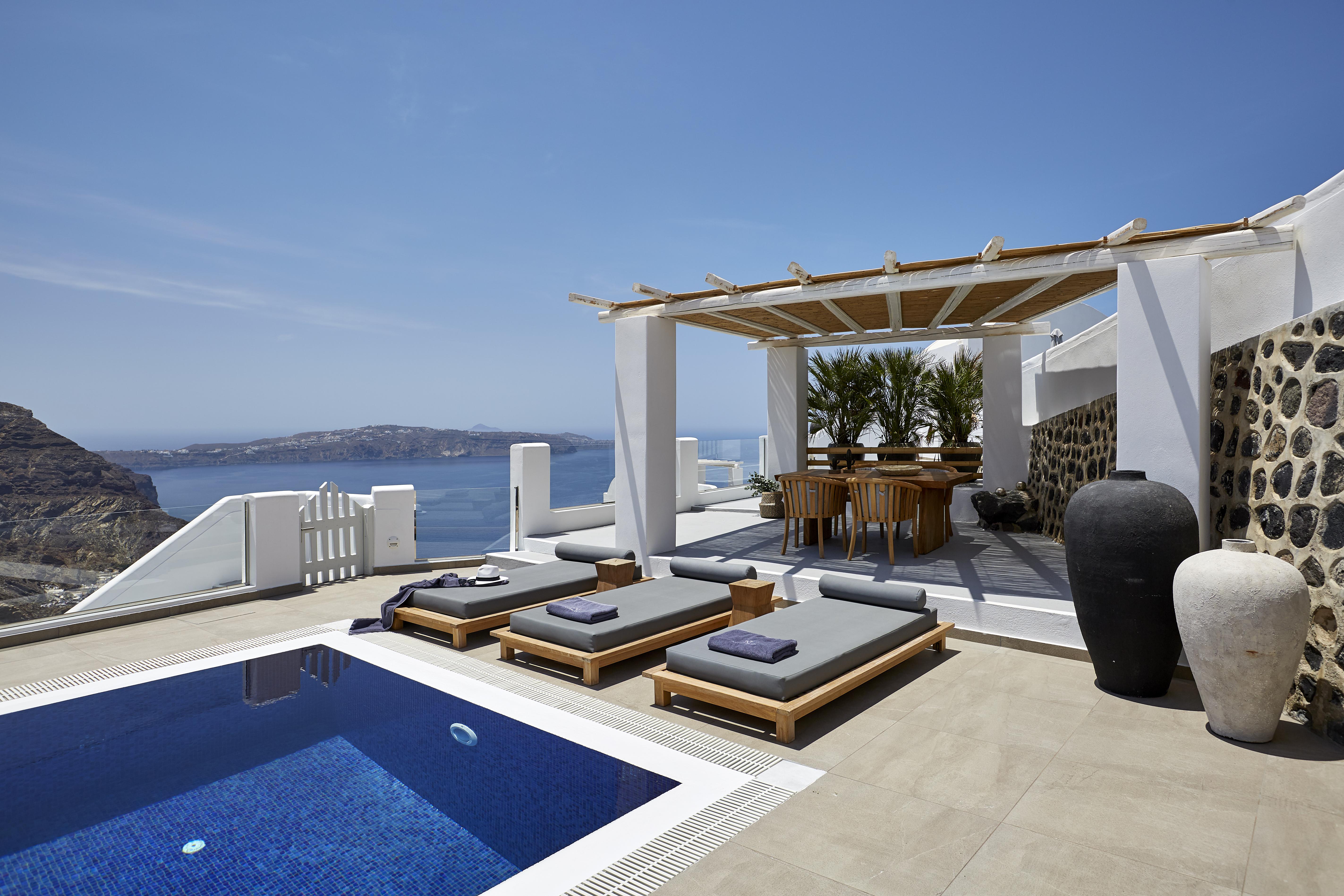 Celestia Grand Villa Fira  Dış mekan fotoğraf